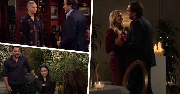 B&B Week of November 20, 2023: Zende lashed out over R.J.'s partnership with Eric. Bill thought he recognized Poppy. Brooke and Ridge celebrated their love.